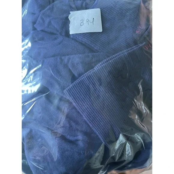 Matilda Jane Women's Large Dark Blue Long Sleeve Pockets Minimal Capsule Boho - Picture 5 of 5